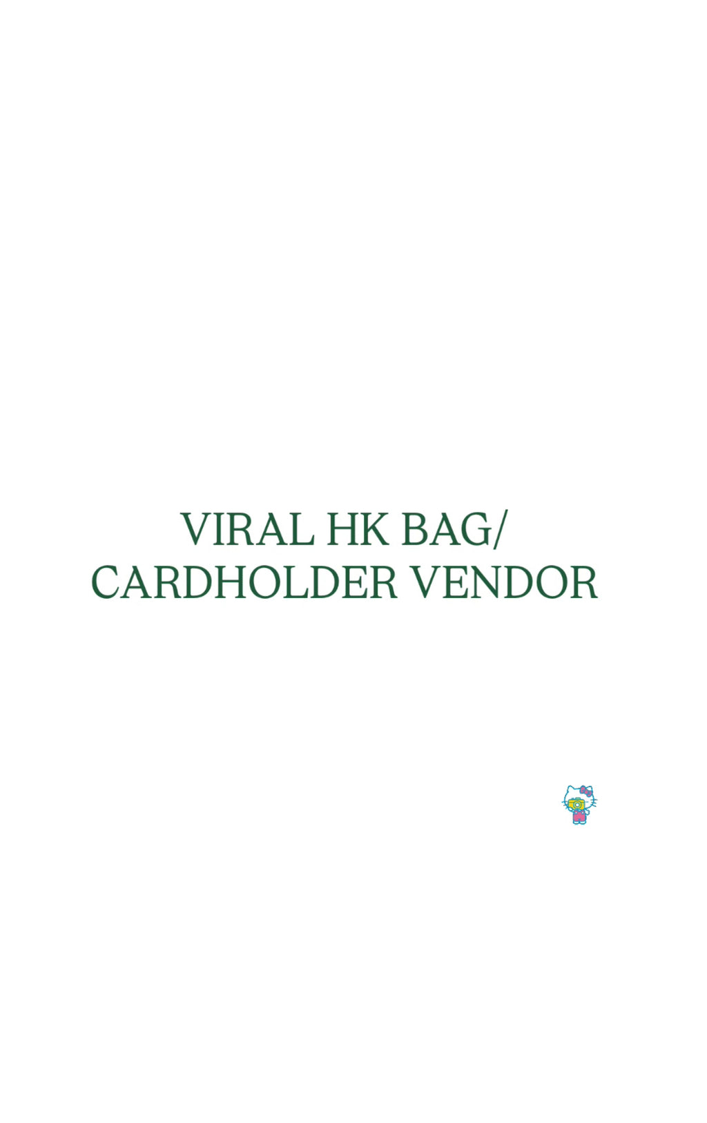 Viral hk bag Vendor