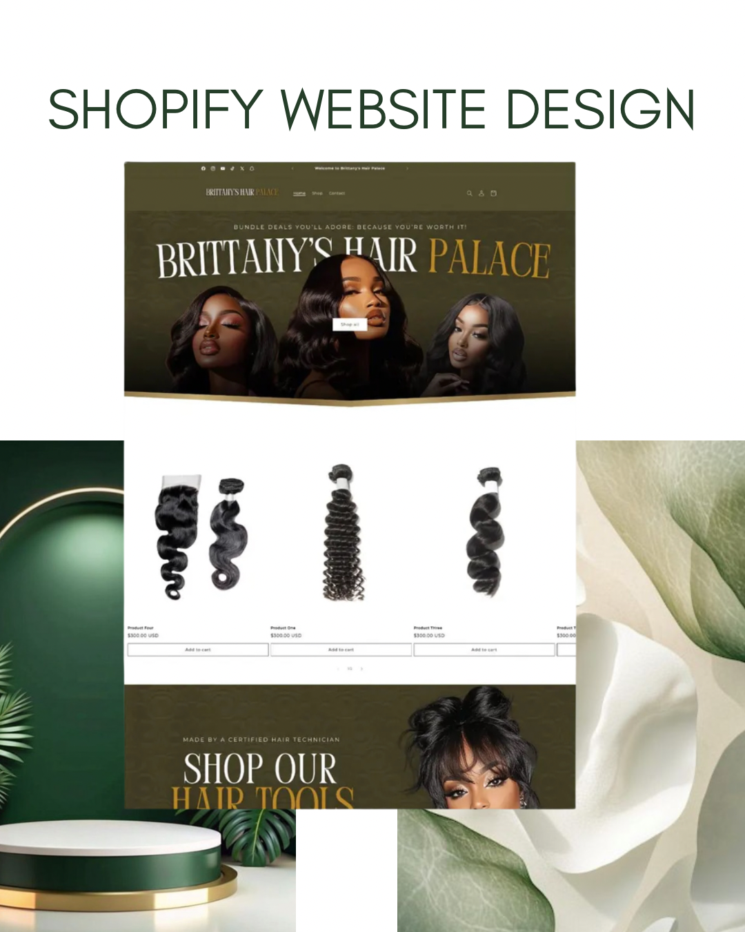 Let us design your website !